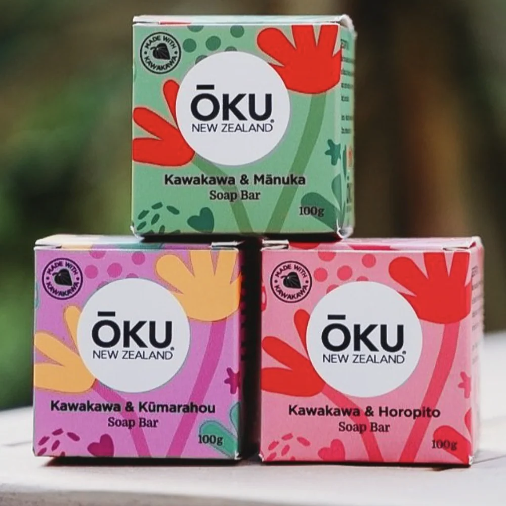 Ōku Kawakawa & Kūmarahou Soap Bar - Image 3