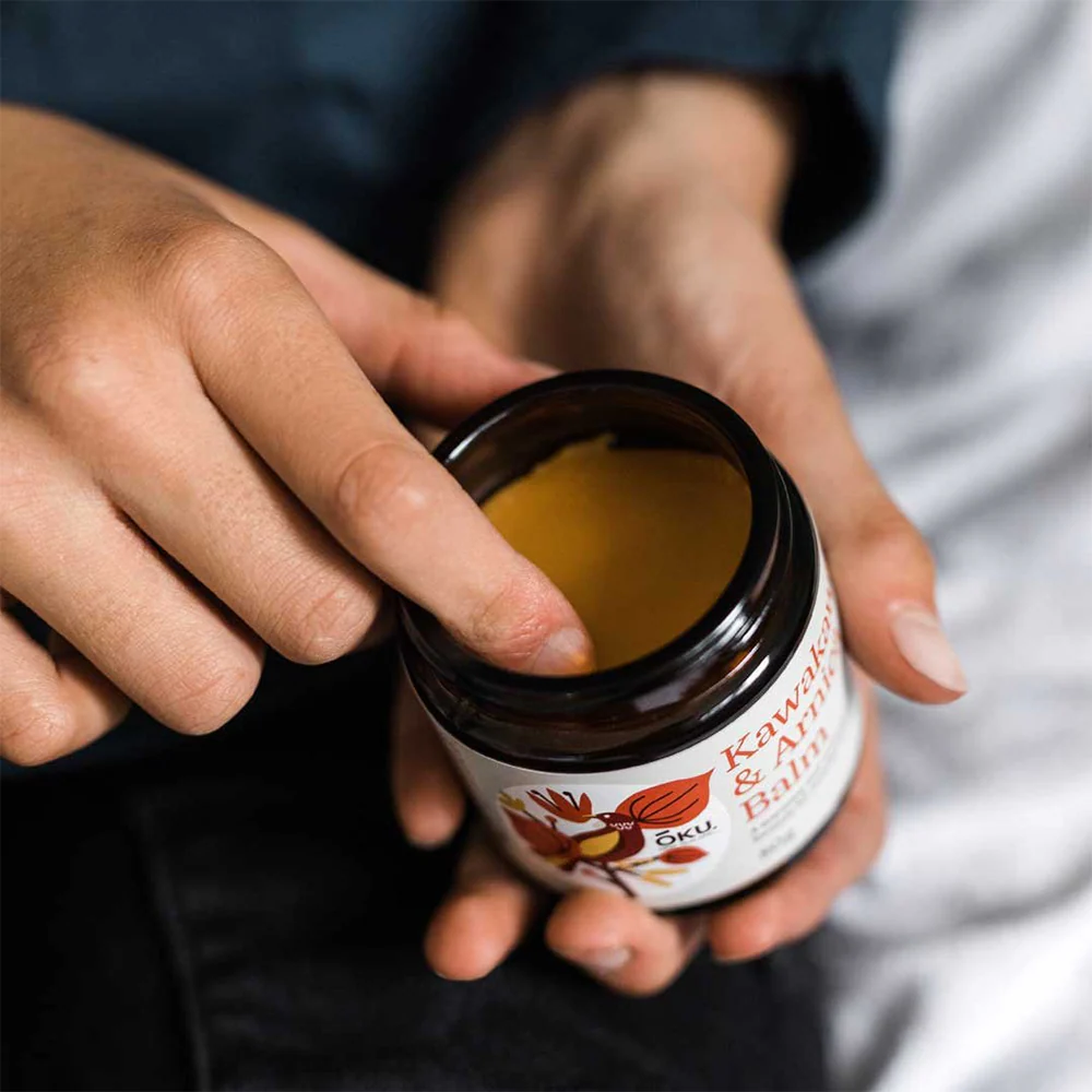 Ōku Kawakawa and Arnica Balm 40g - Image 2