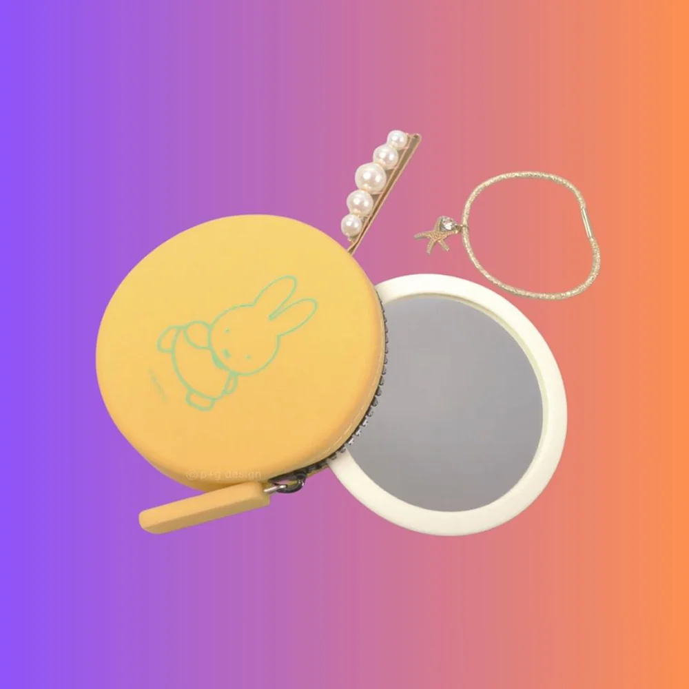 Miffy Round Purse Yellow p + g design Curun - Image 2