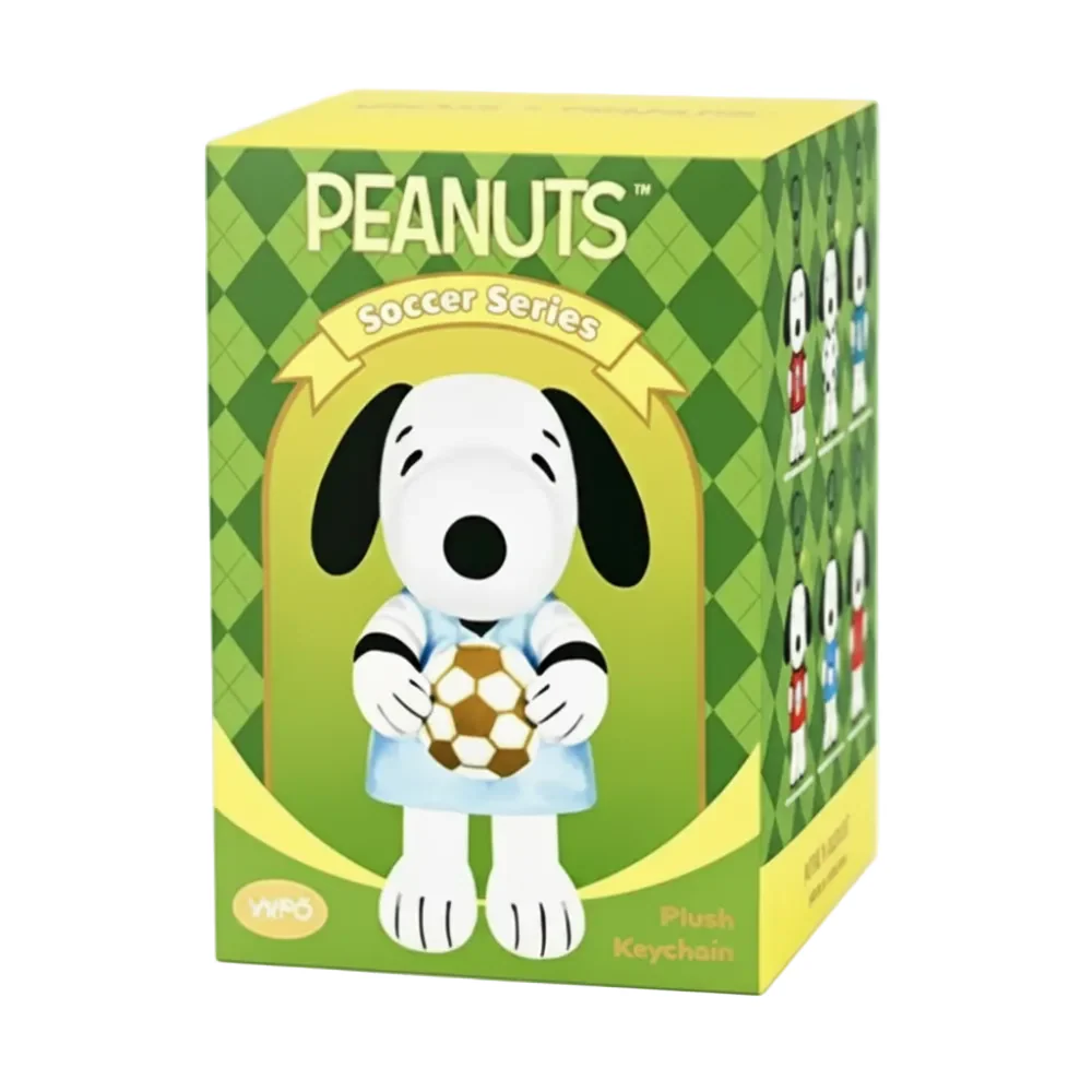 Peanuts Soccer Series Plush Keyring Blind Box