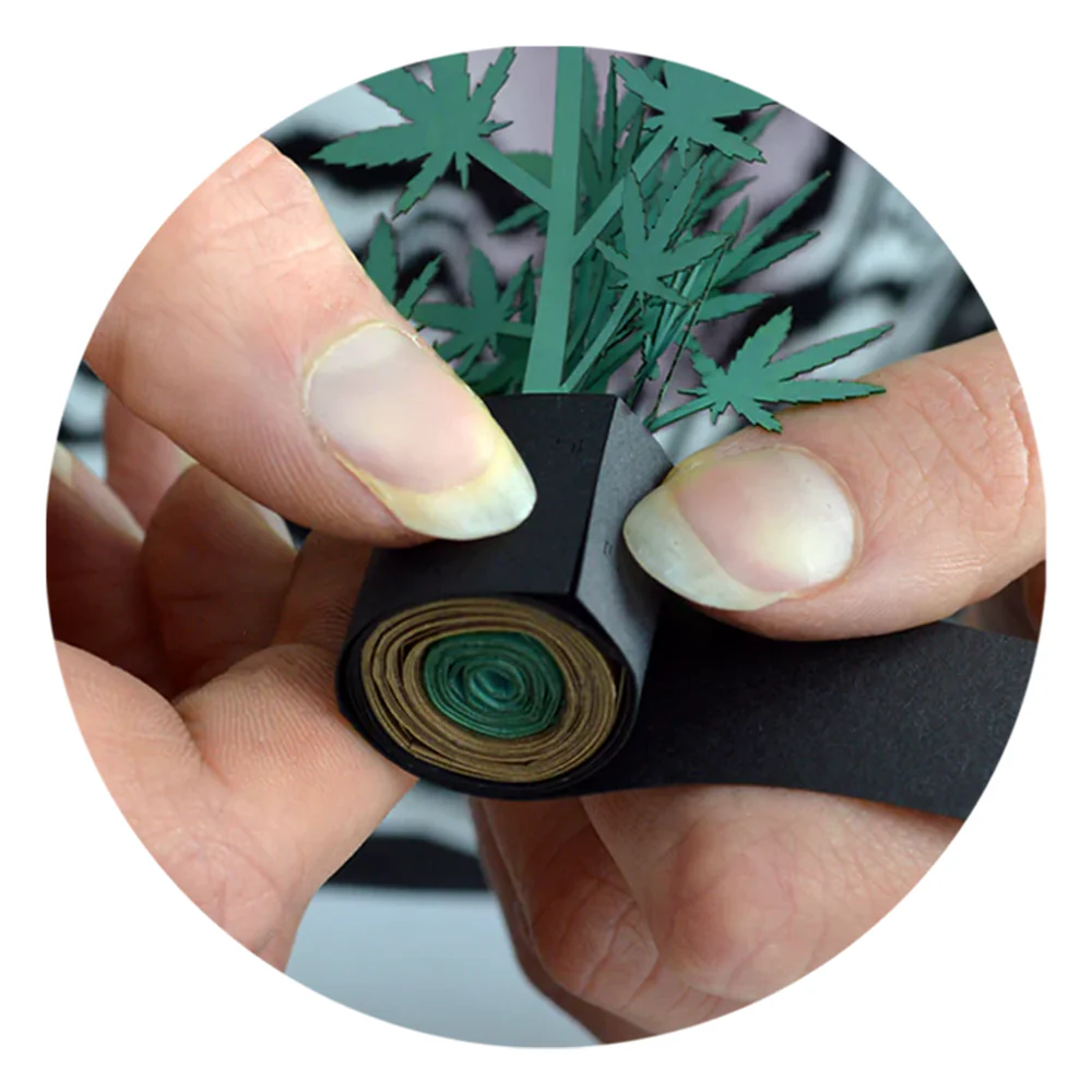 Pikkii Roll Your Own Weed Plants Paper Craft Kit - Image 3