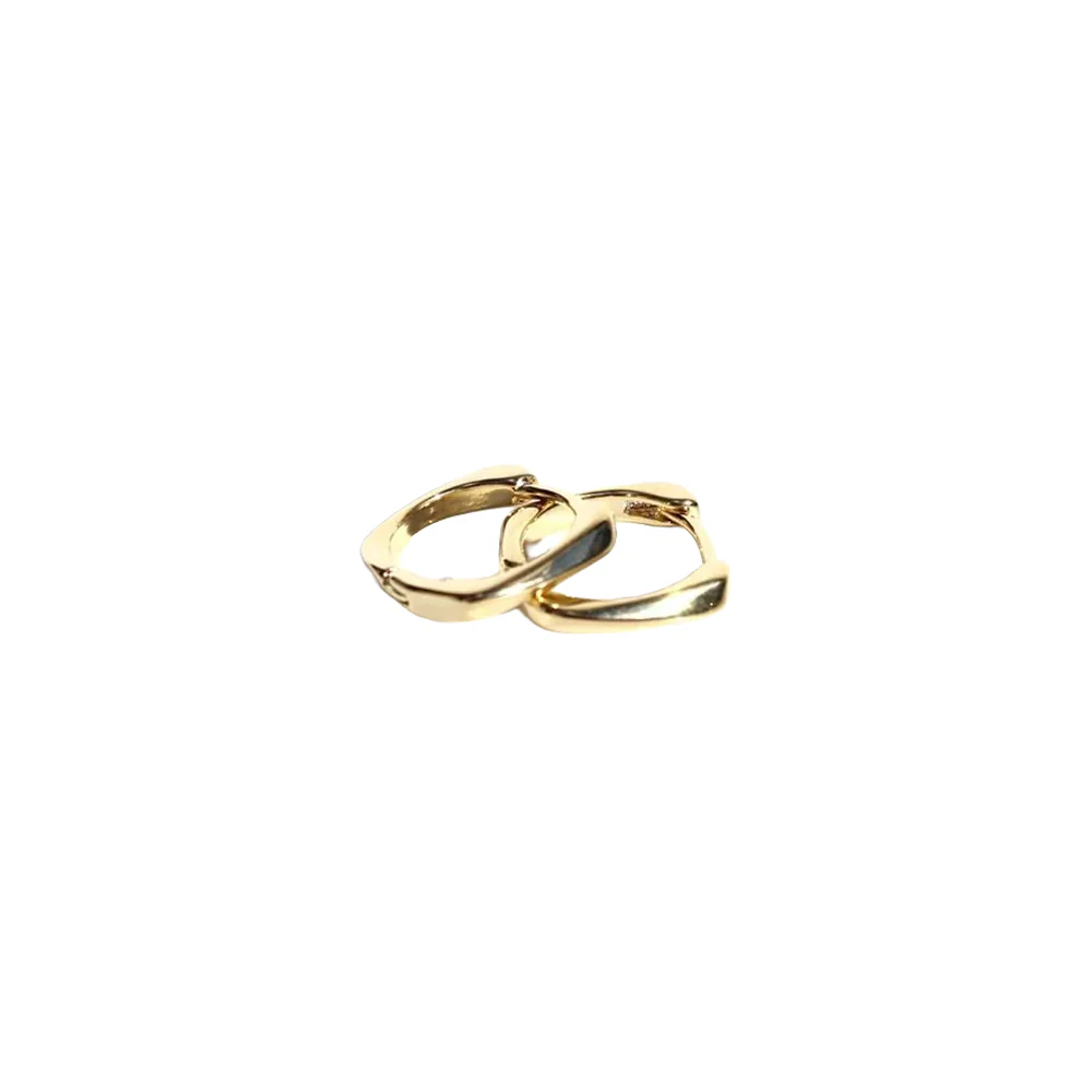 Queen of the Foxes Earrings Petite Sleepers Simple Gold