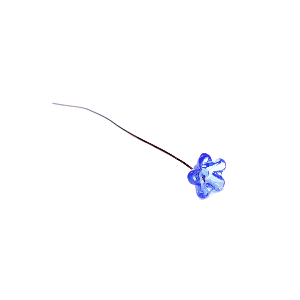 Rainey Designs Mini Flower Glass Stem Transparent Assorted - Image 3