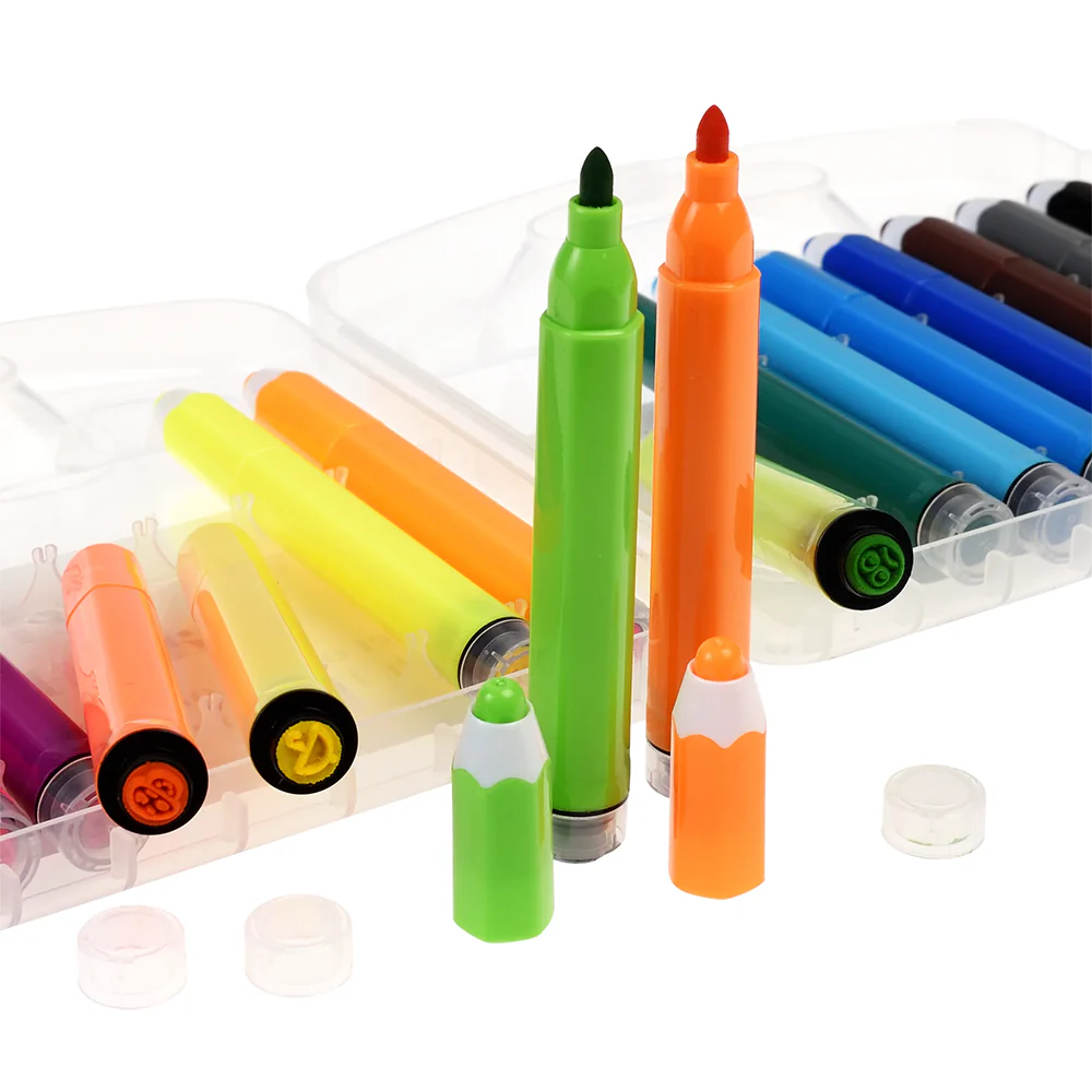 Rex Felt Tip Stamp Pens Wild Wonders Set Of 18 - Image 3