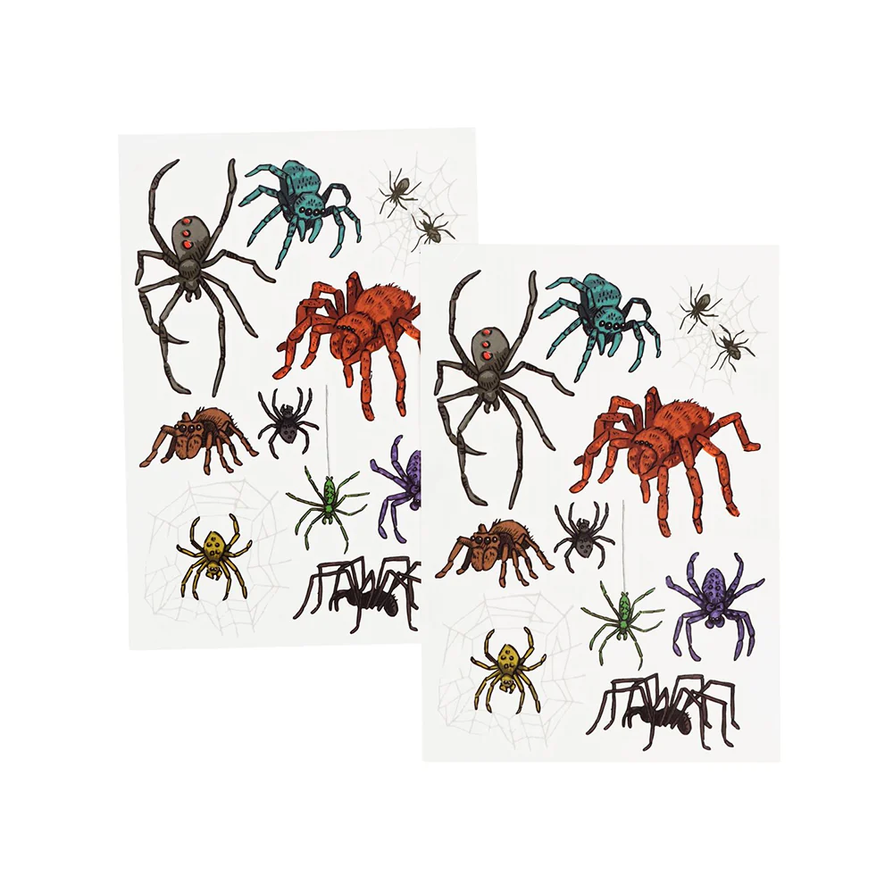 Rex London Temporary Tattoos Spiders - Image 2