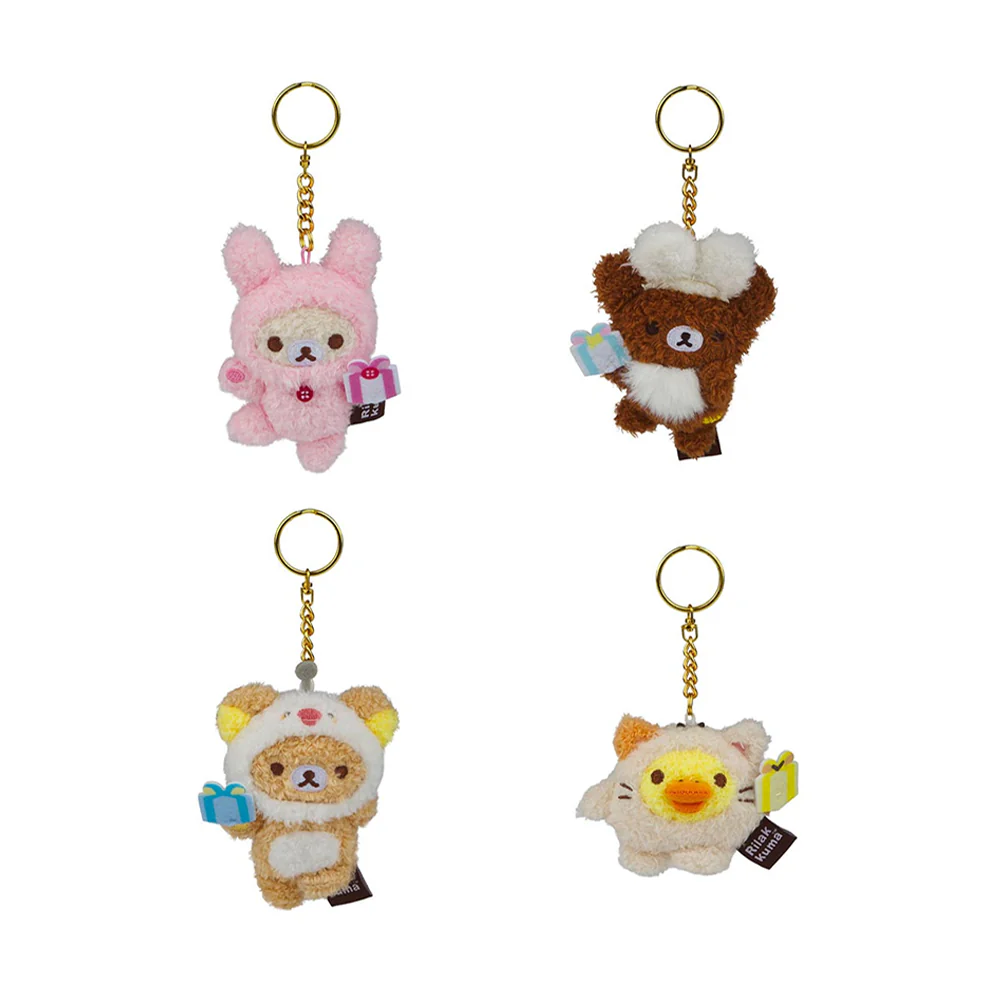 Rilakkuma San-X Original Gift Box Series Keychain Plush Blind Box - Image 3