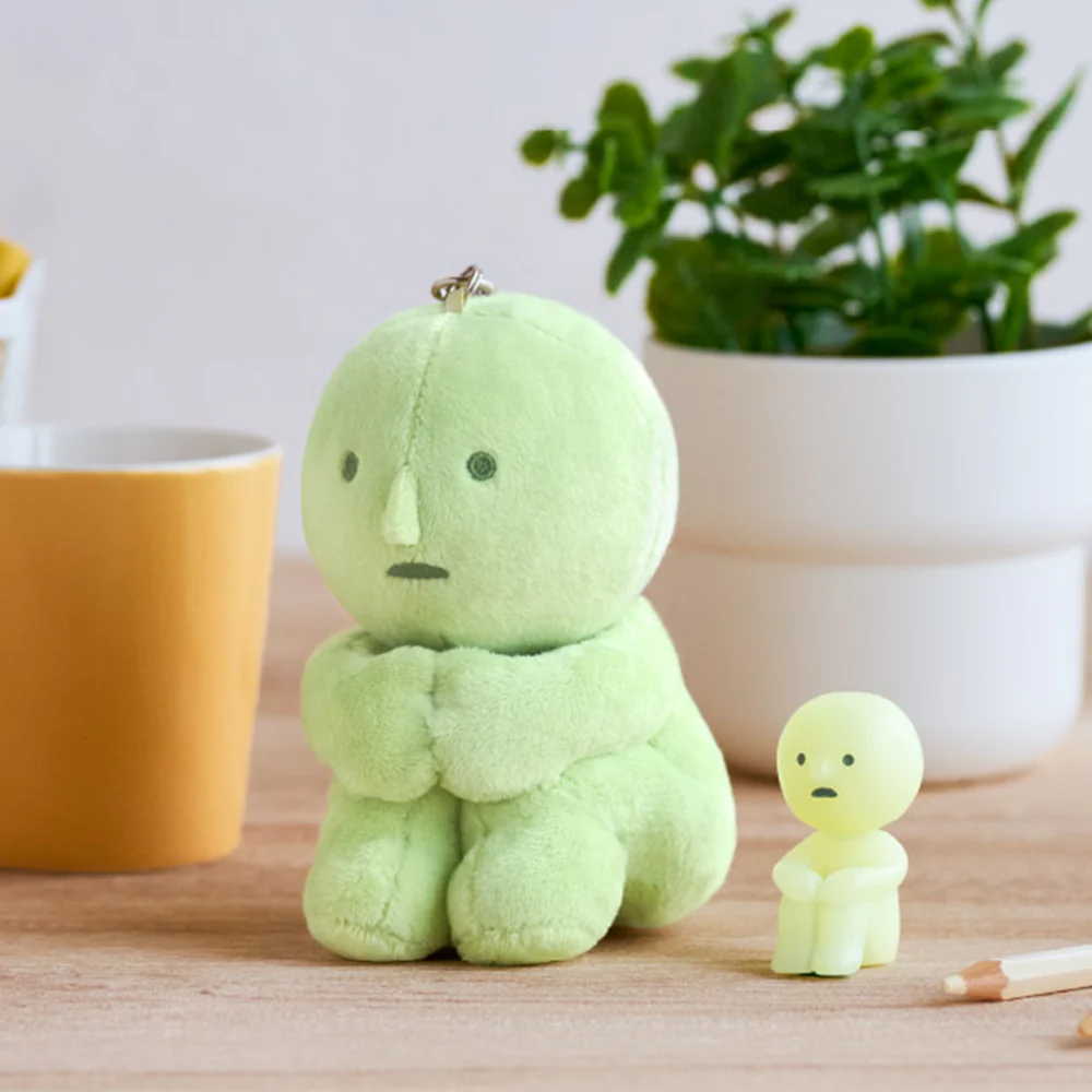 Smiski Plush Keychain Hugging Knees - Image 3