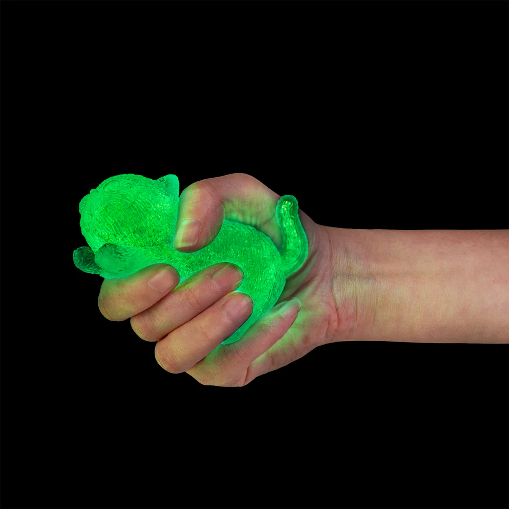 Smoosho's Super Squeeze Glow in the Dark Cat - Image 3
