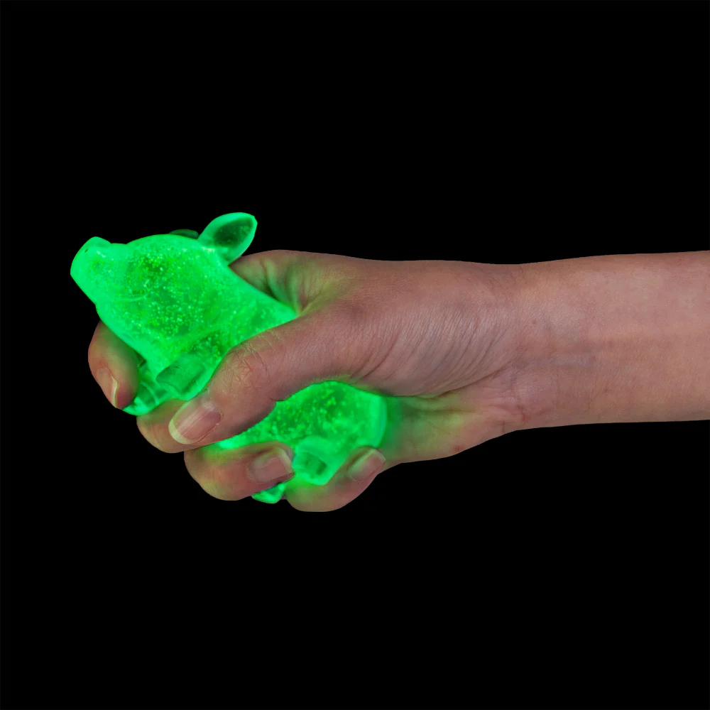 Smoosho's Super Squeeze Glow in the Dark Pig Assorted - Image 3