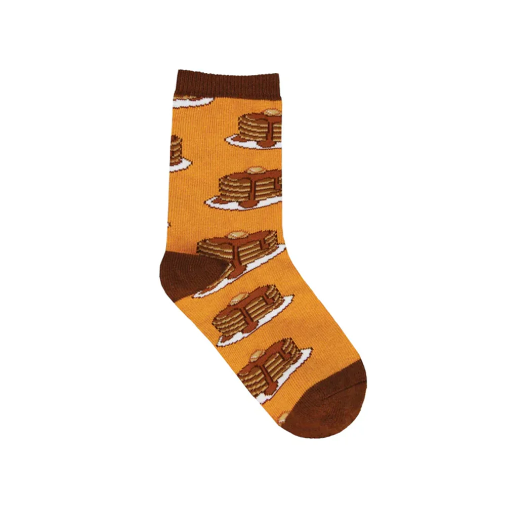 Socksmith Socks Kid's Lil Eric's Breakfast Gold 4-7 Years