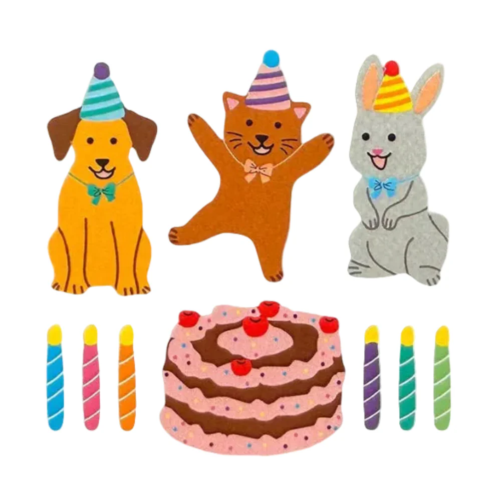 Sticker Garden Sheet Classic Birthday Pet - Image 2