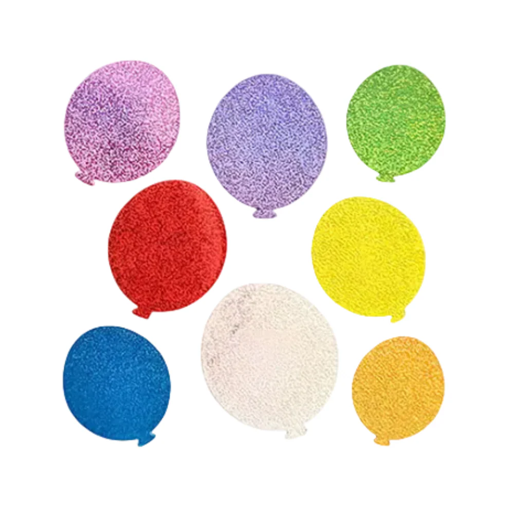 Sticker Garden Sheet Glitter Balloons Birthday - Image 2