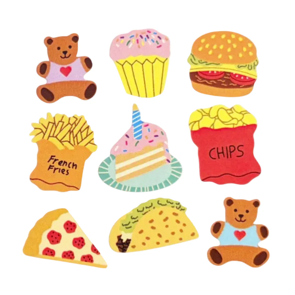Sticker Garden Sheet Glossy Teddy Bear Picnic - Image 2