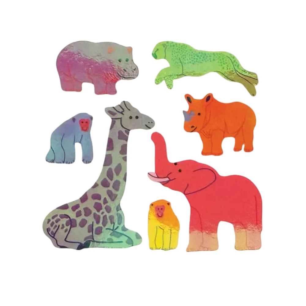 Sticker Garden Sheet Pearl Jungle Animal - Image 2