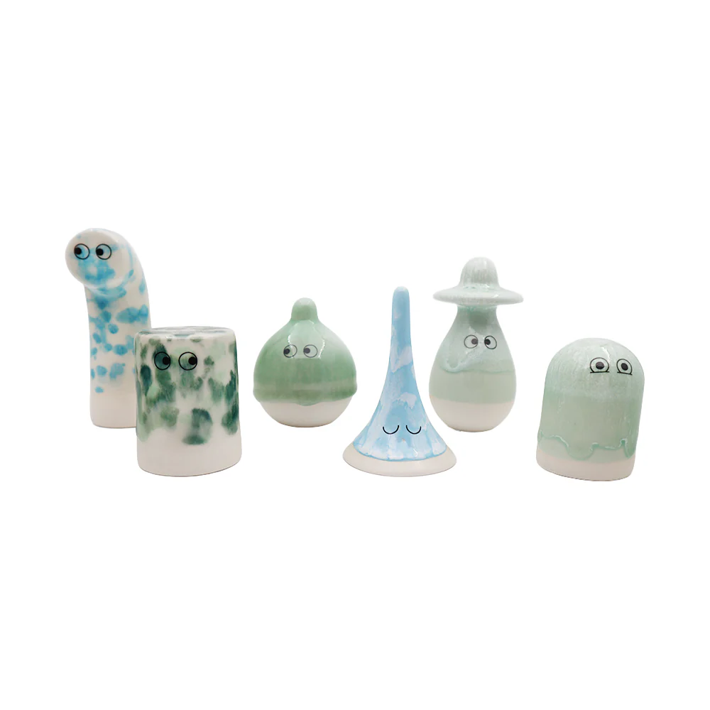 Studio Arhoj Ceramic Familia Blind Box Greens & Blues