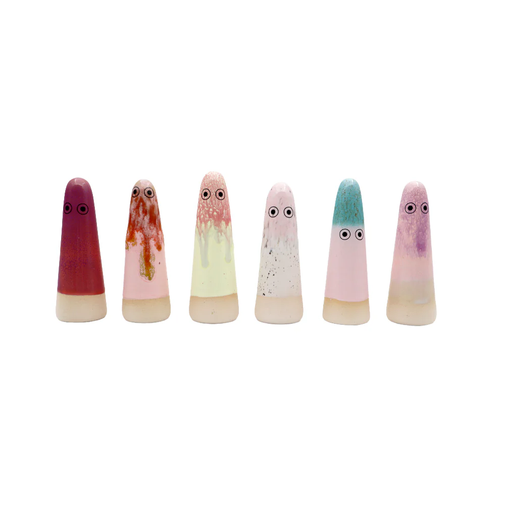 Studio Arhoj Ceramic Ghost Blind Box Pinks & Purples