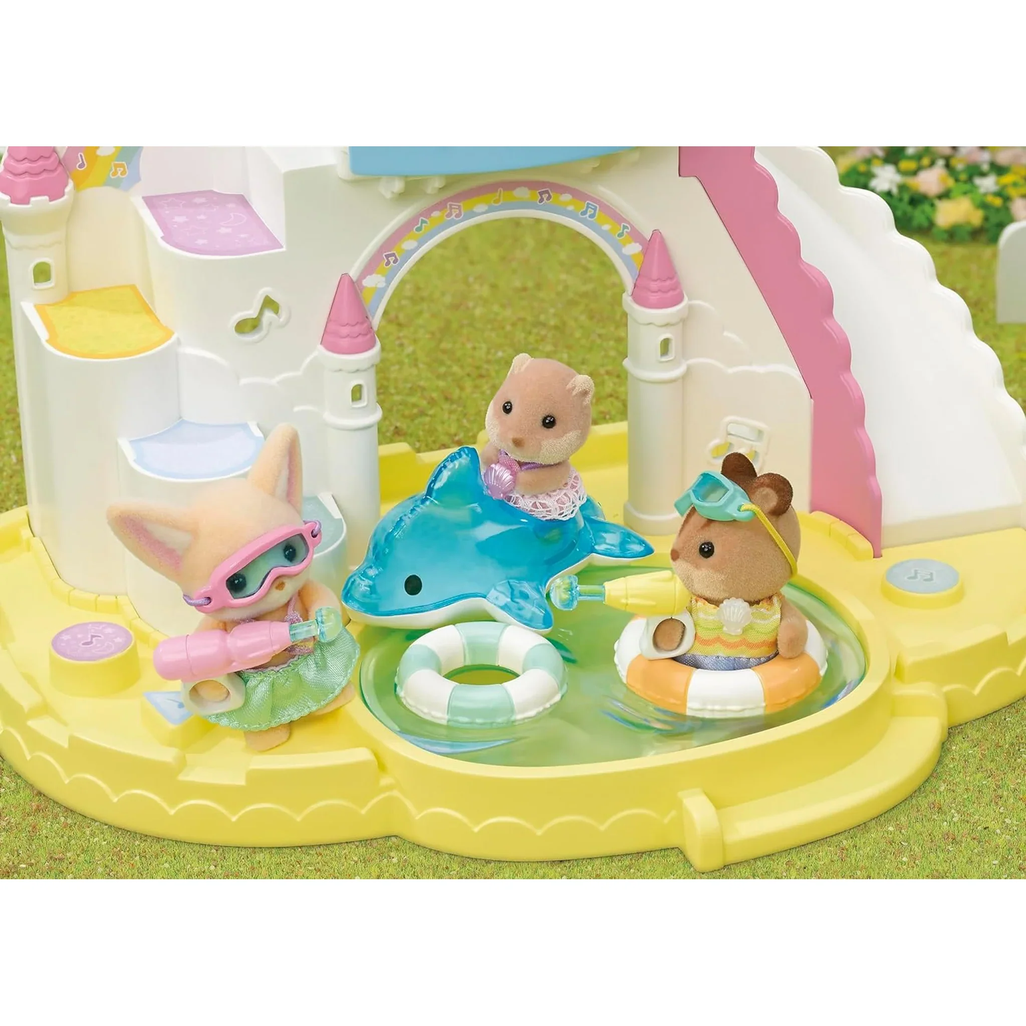 Sylvanian Families Nursery Friends Pool Fun Trio - Image 3
