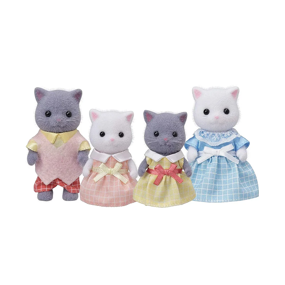 Sylvanian Families Persian Cat Family - Image 2