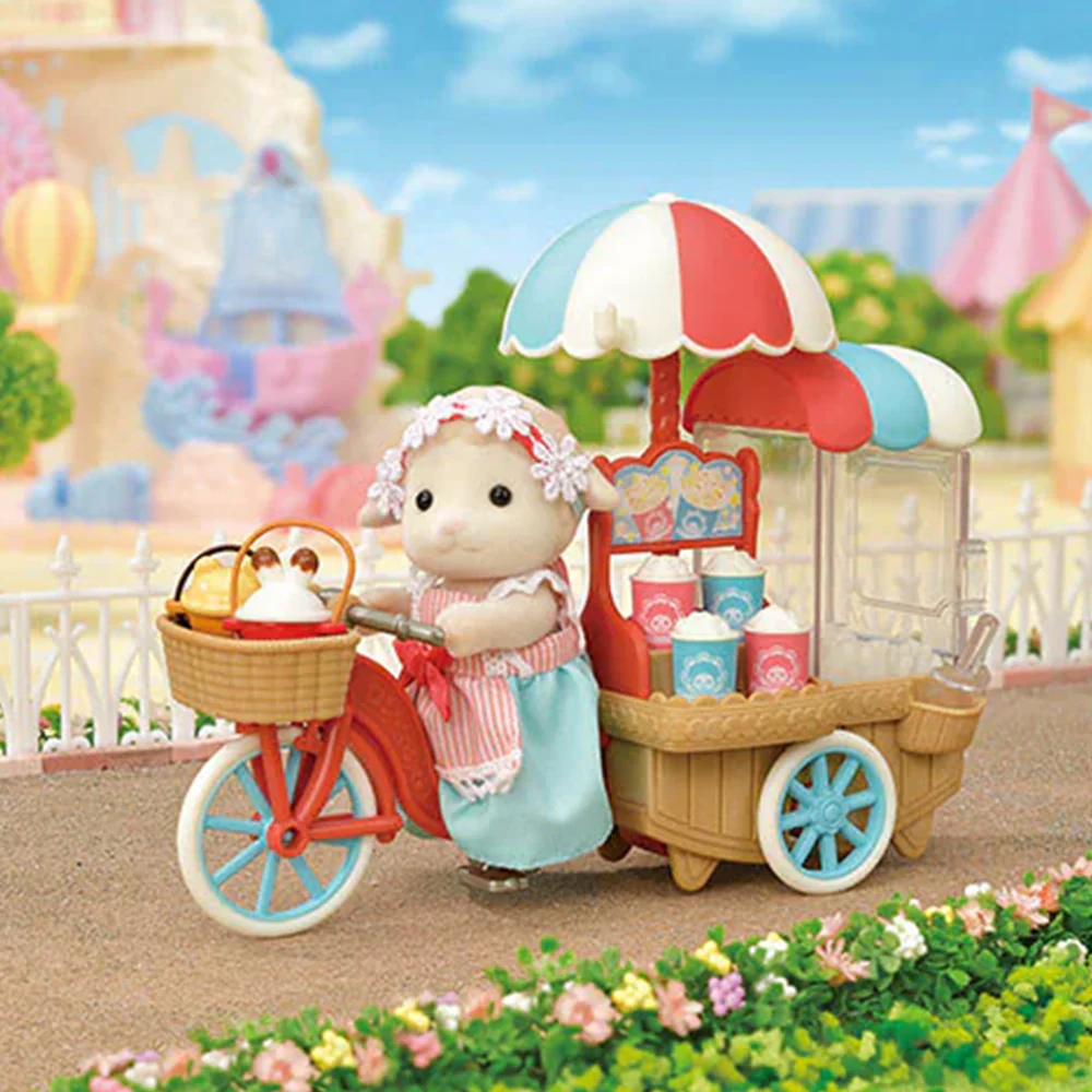 Sylvanian Families Popcorn Delivery Trike with Sheep - Image 2