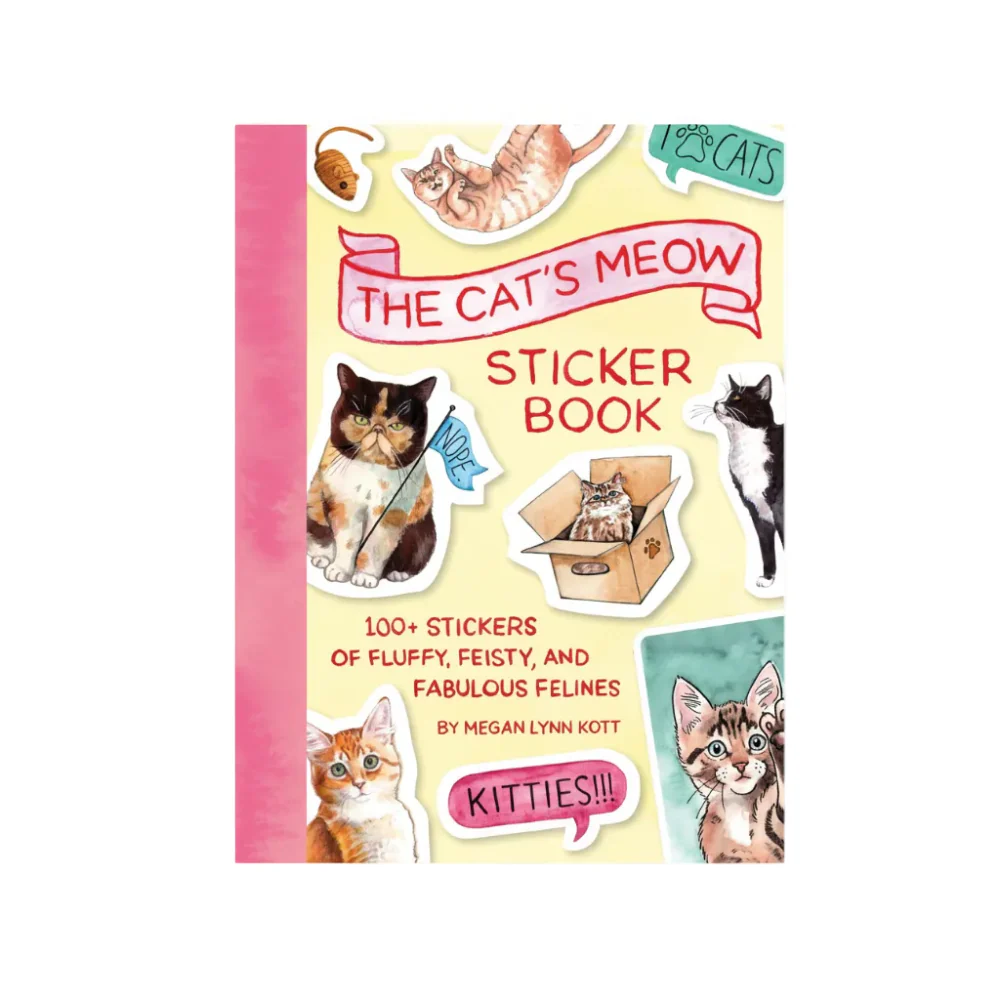 The Cat's Meow Sticker Book