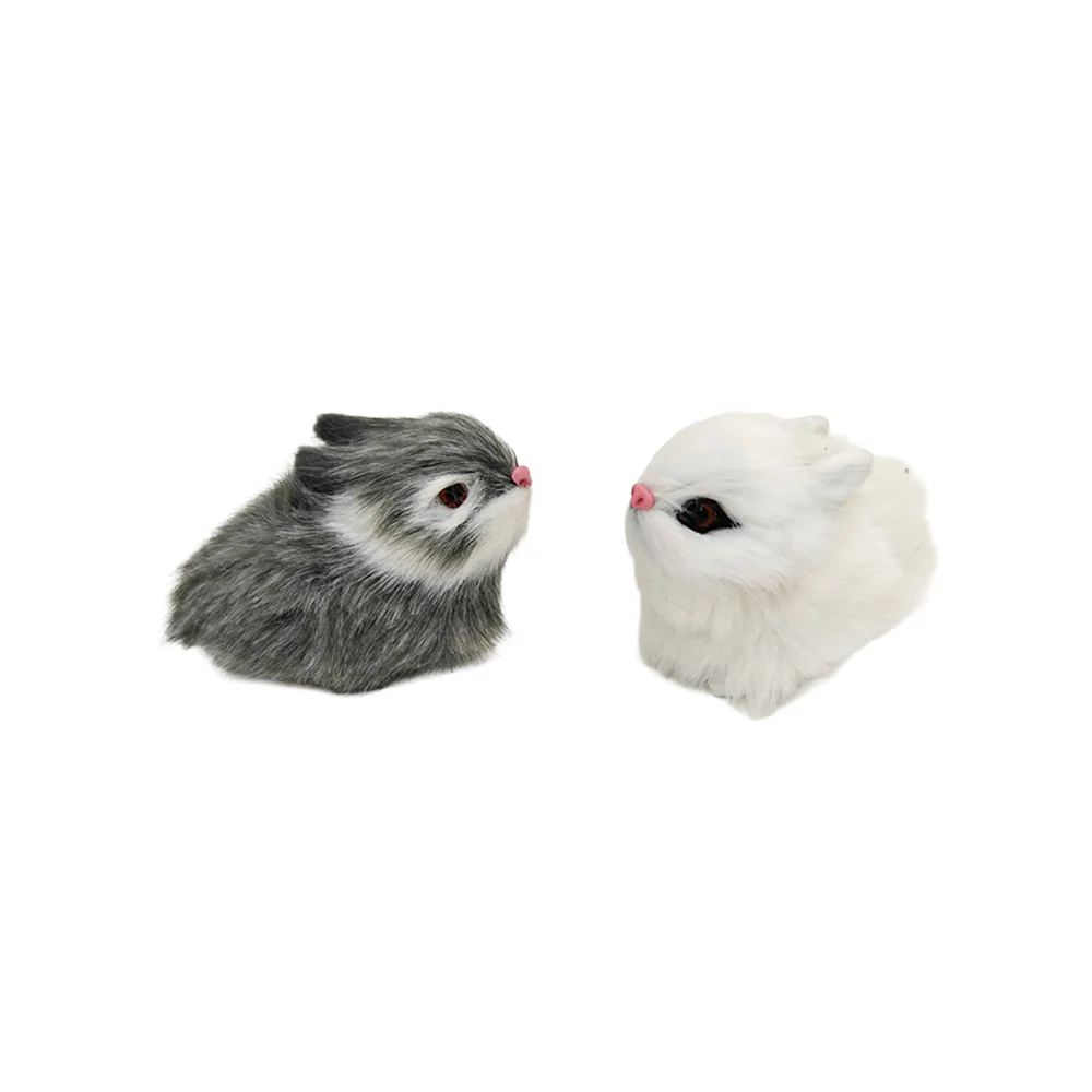 Tiny Faux Fur Bunny