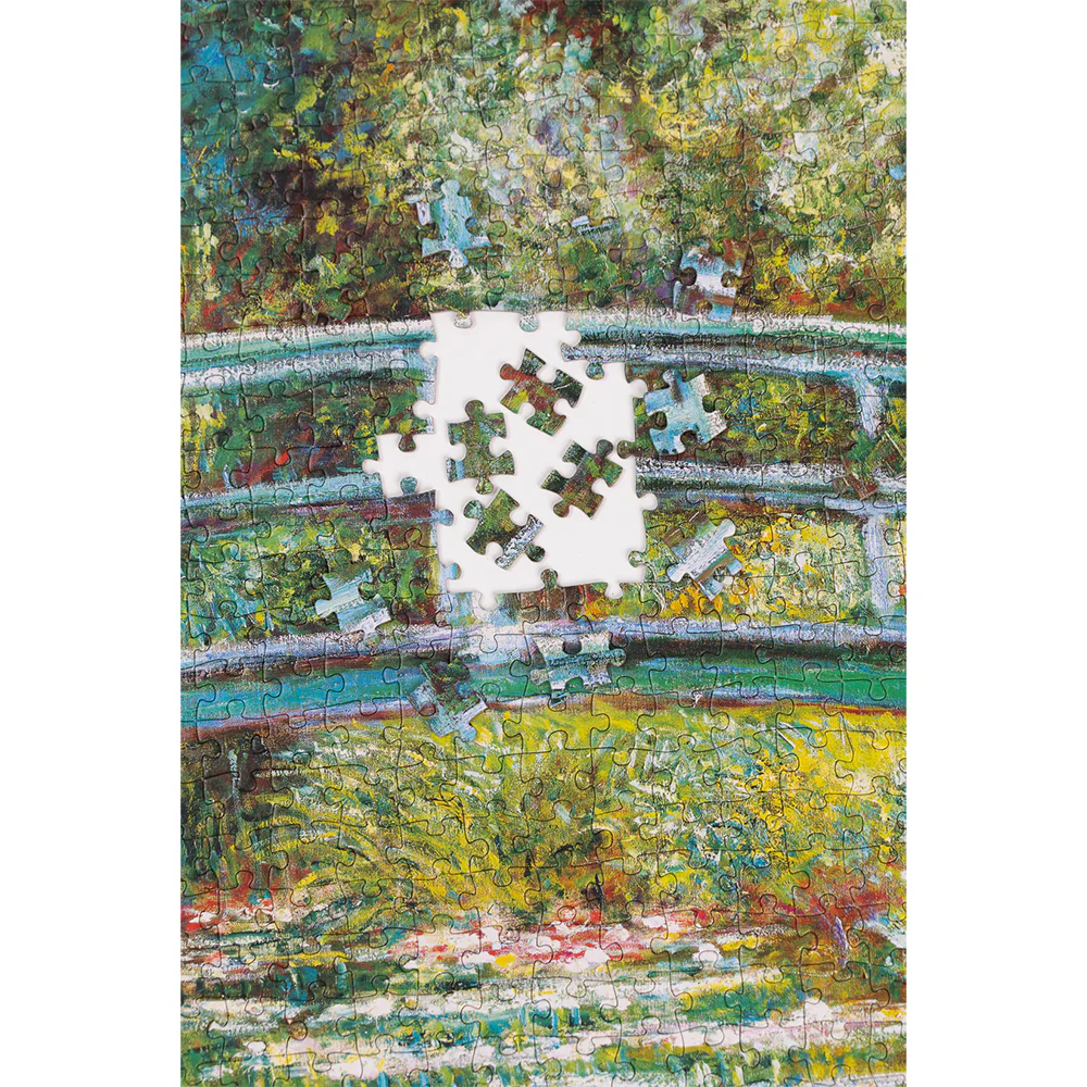 Today Is Art Day 1000 Piece Puzzle Claude Monet Bridges And Waterlillies - Image 2