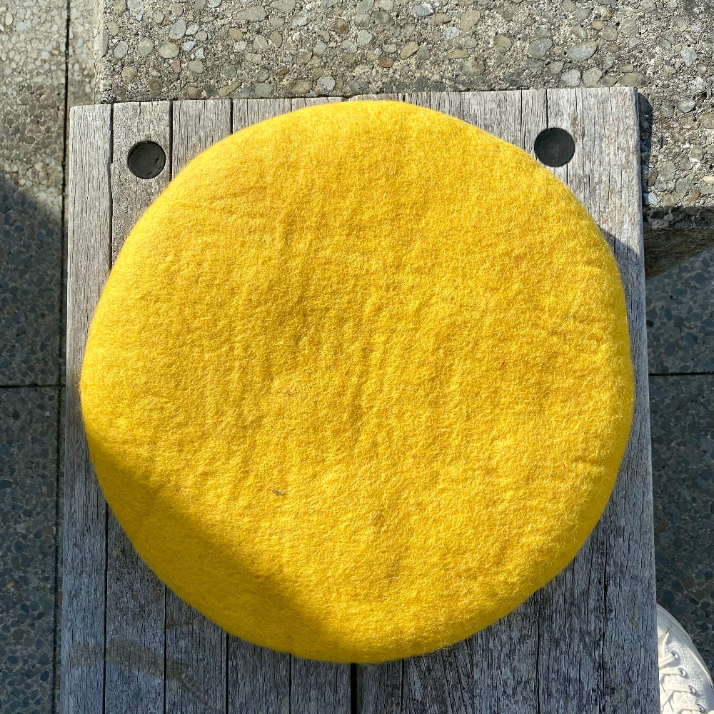 Tush Cush Cushion Mustard Yellow - Image 2