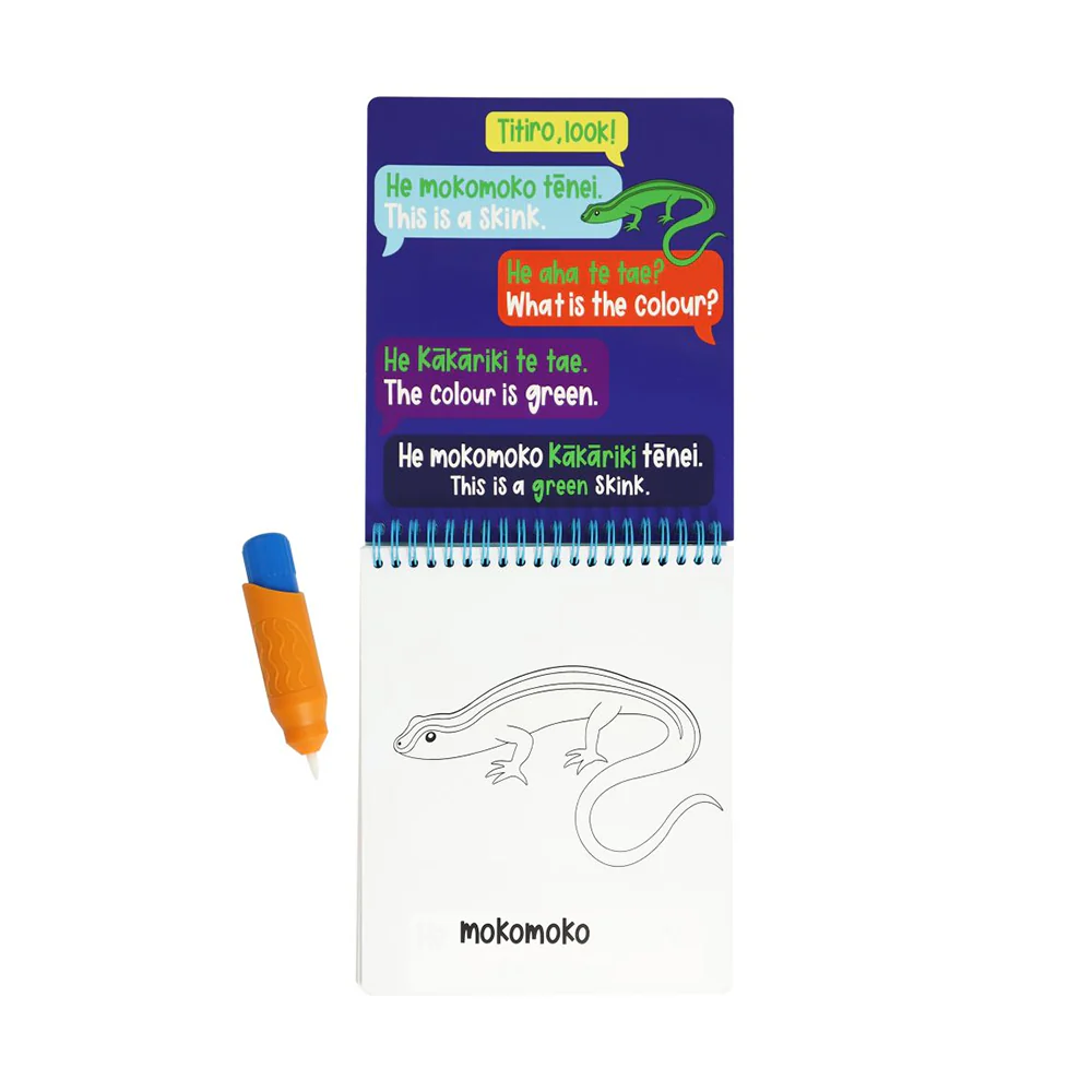 Watercolour  Magic Reveal Pad Te Reo - Image 2