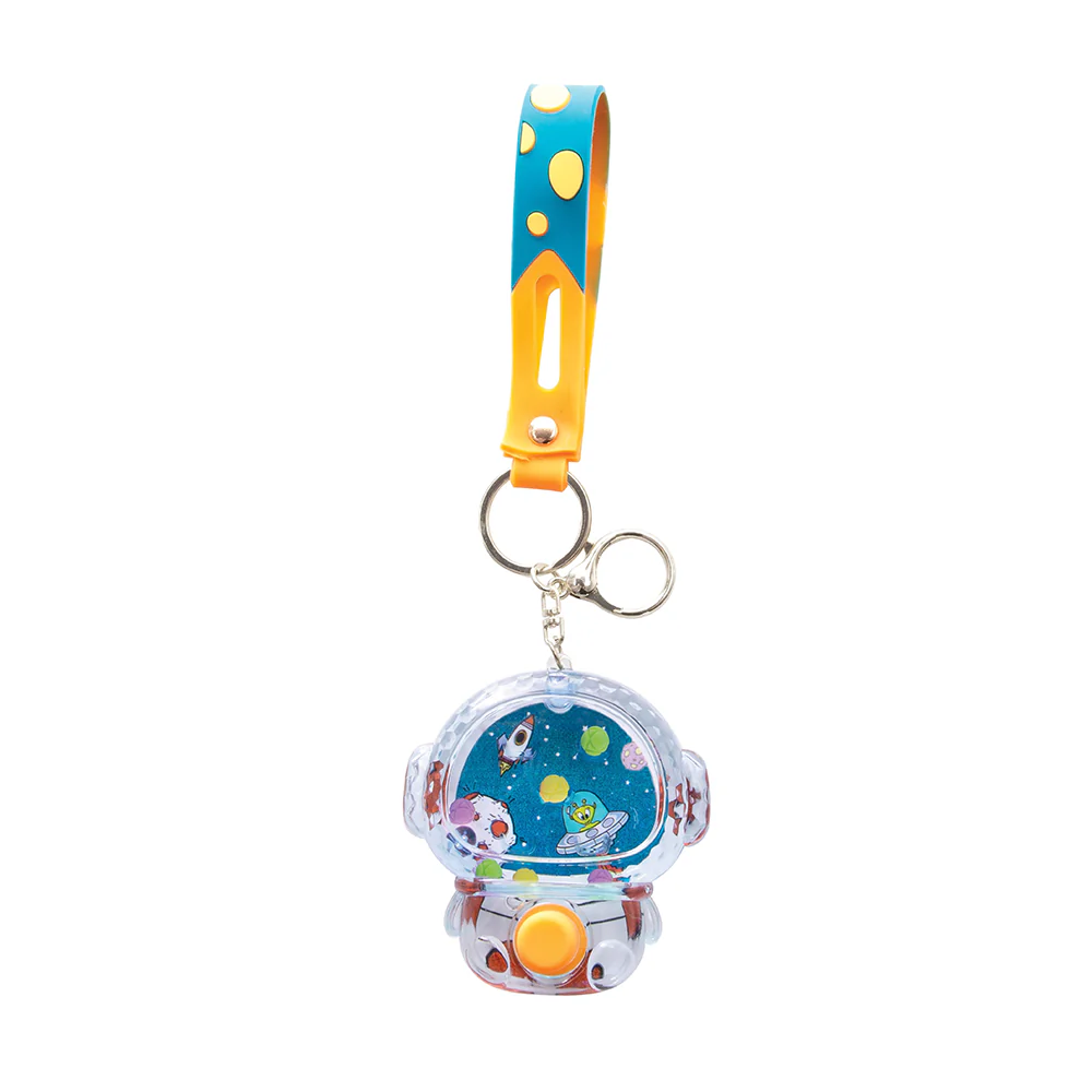 Water Filled Game Keychain  Spaceman Assorted - Image 3