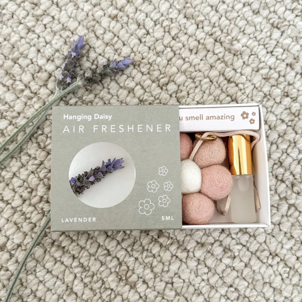 Wool Air Freshener Hanging Lavender Lilac - Image 2